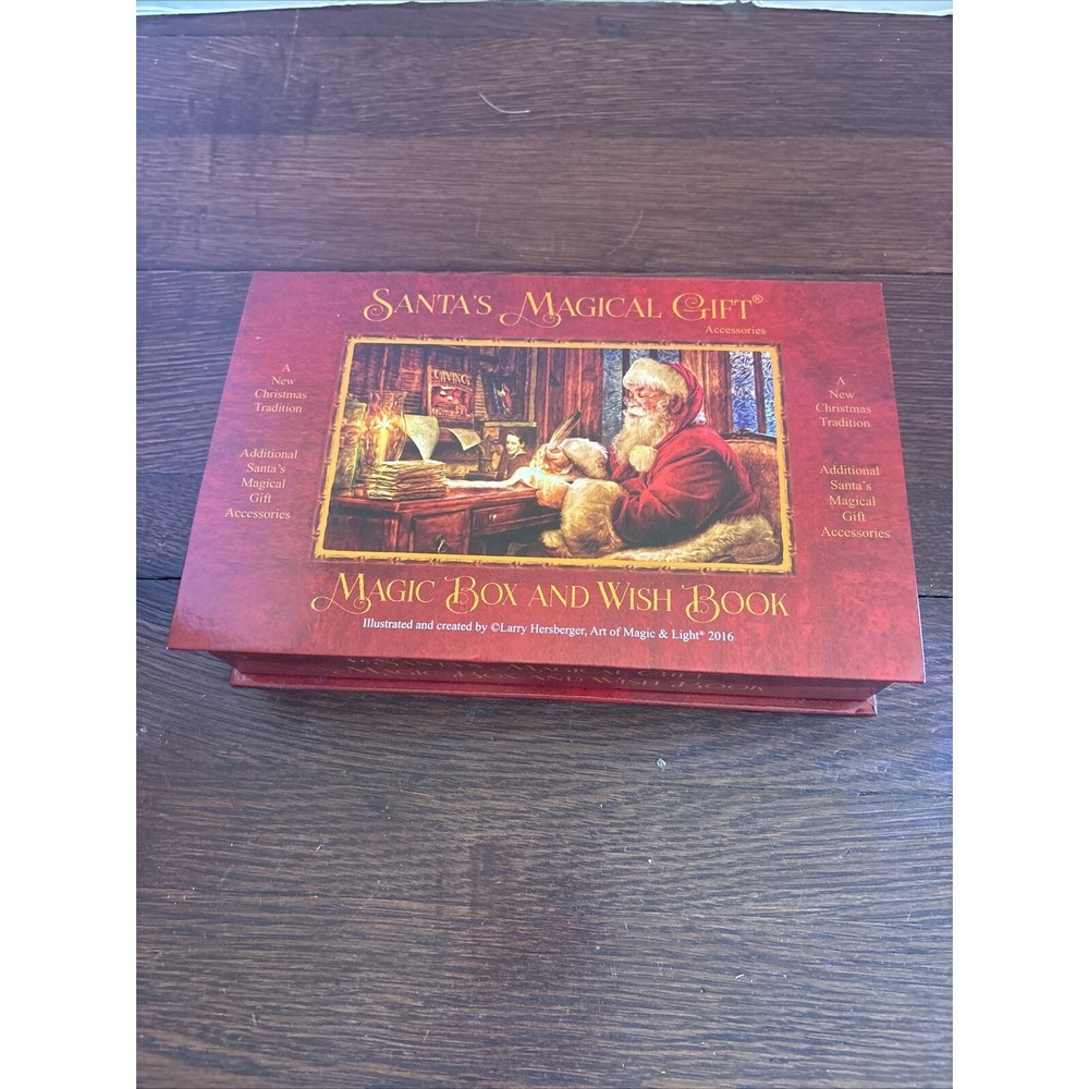 Santa's Magical Gift -  Magic Box & Wish Book Box